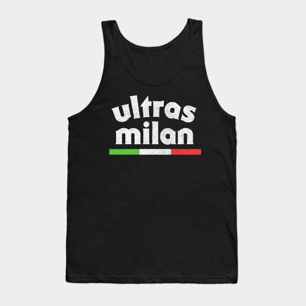 Milan Ultras //// Serie A Fan Tank Top by DankFutura